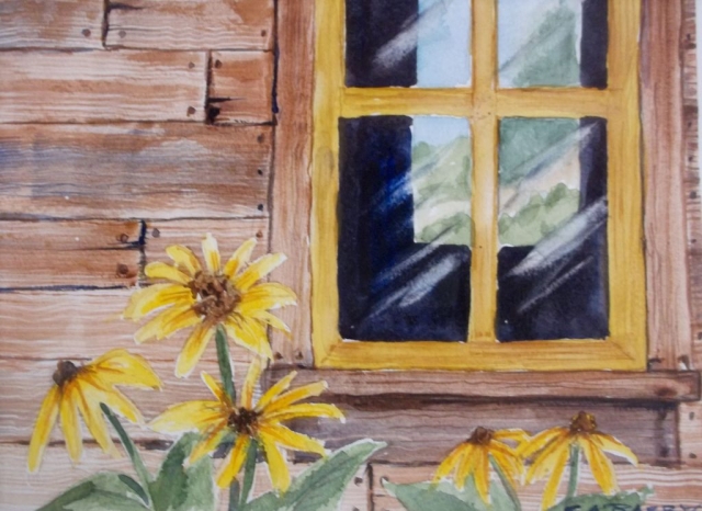 Buildings by Susan Barry - Old Window