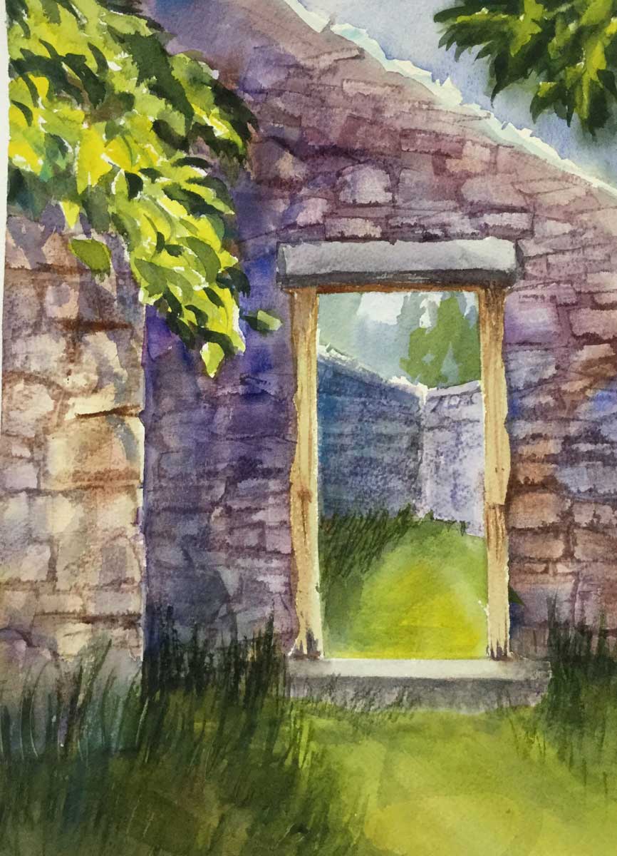 Rock Ruins by Susan Barry