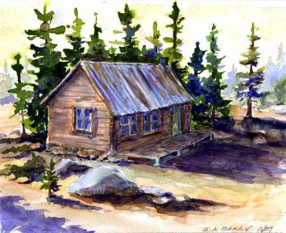 Buildings by Susan Barry - Sue's Cabin
